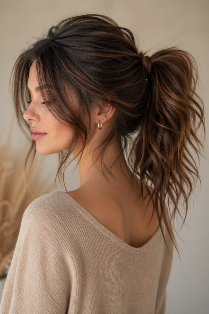 Messy Ponytail
