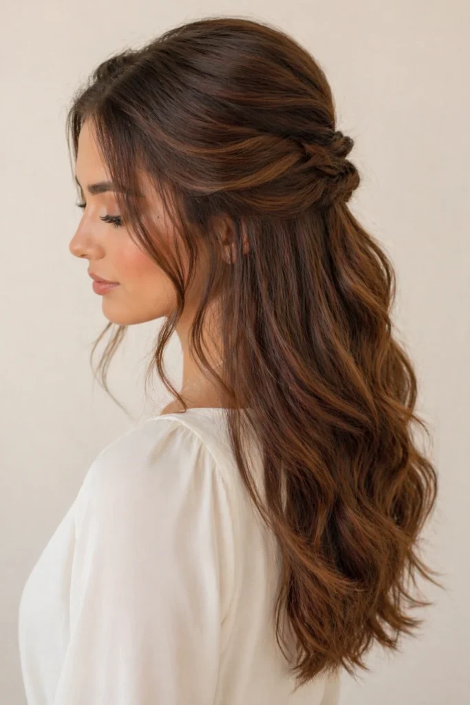 Half-Up Half-Down Hairstyles