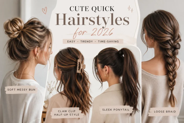 Cute Quick Hairstyles
