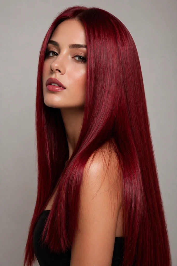 Cherry Red Hair