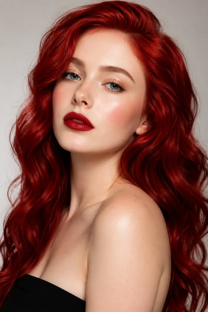 Cherry Red Hair