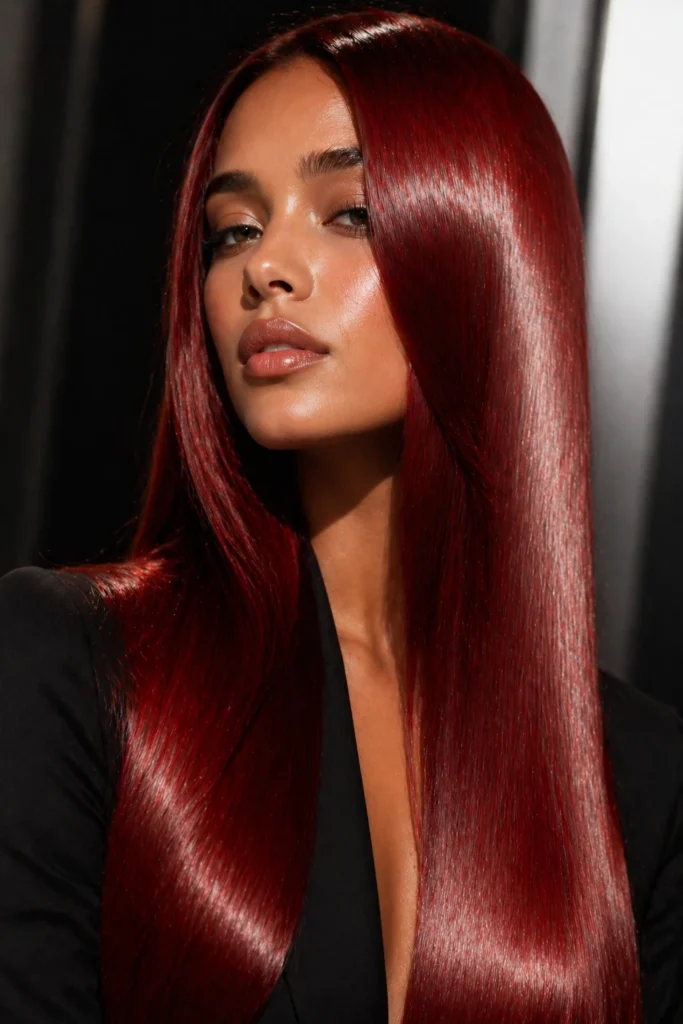 Cherry Red Hair
