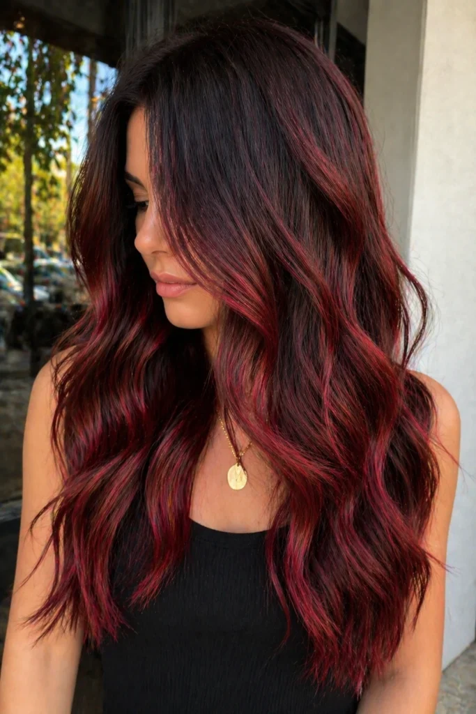 Cherry Red Hair
