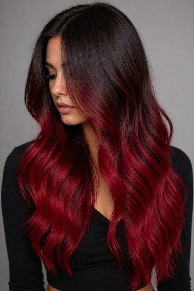 Cherry Red Hair