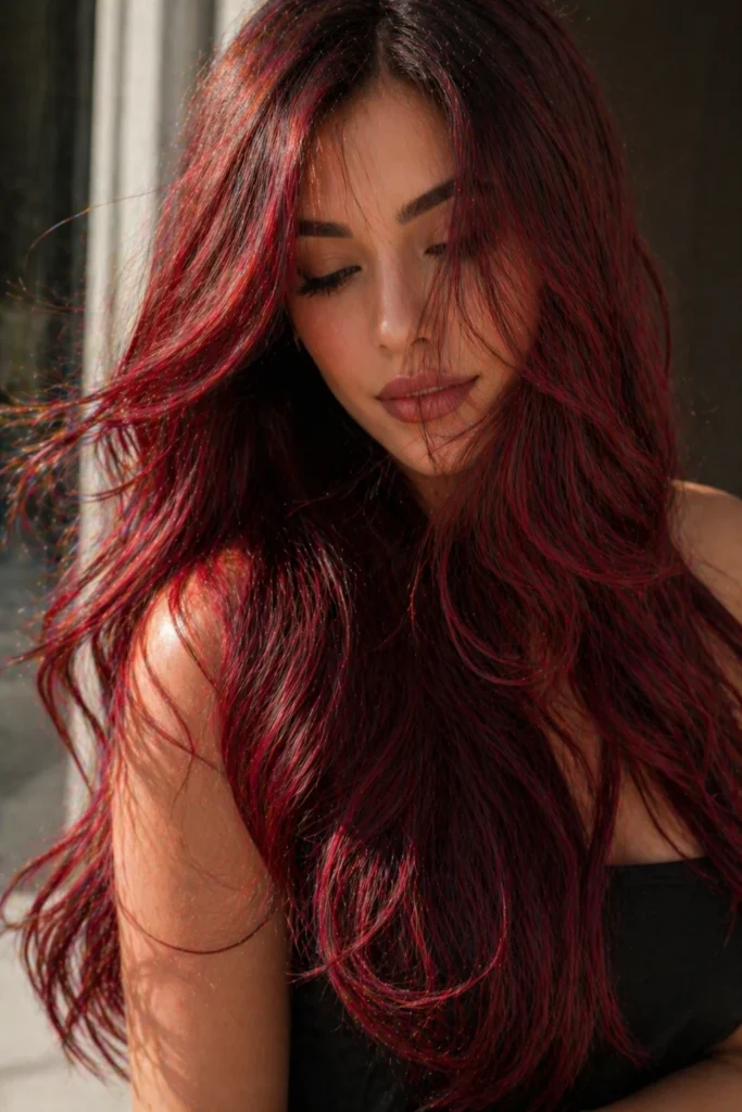 Cherry Red Hair