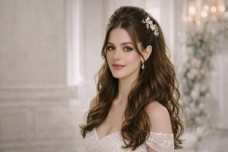 Half-Up Half-Down Hair Ideas