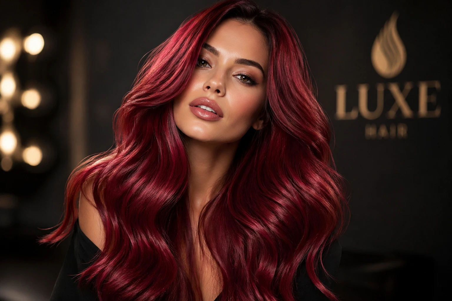 Cherry Red Hair