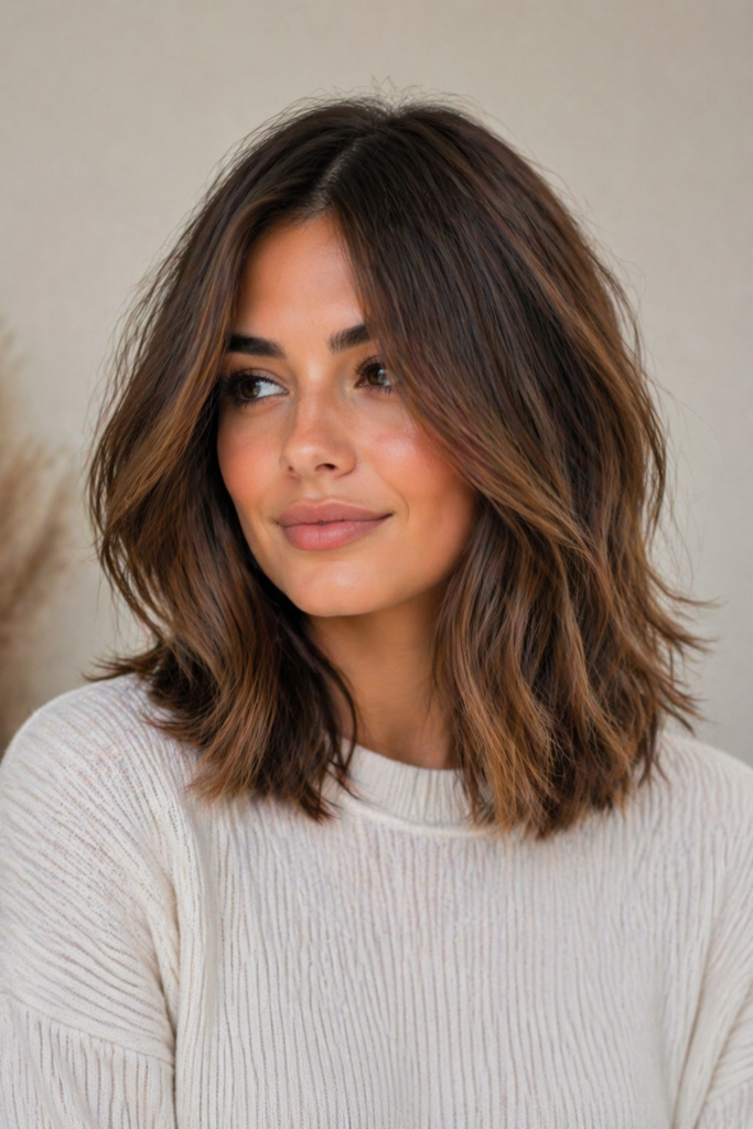 Mid Length Haircut
