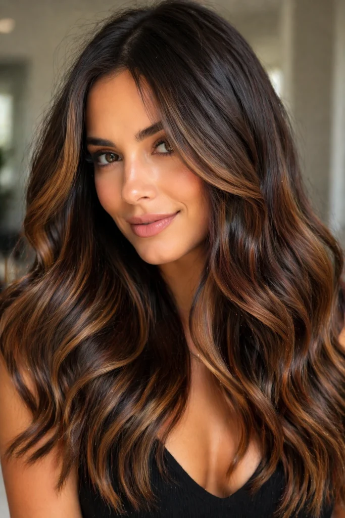 Dark Chocolate Brown Hair