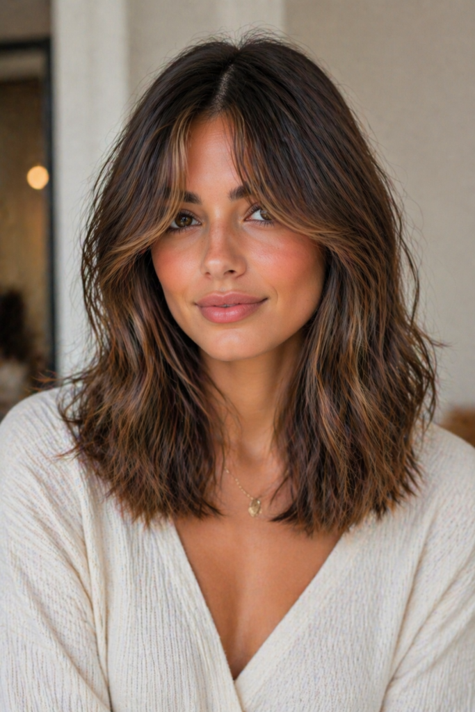 Mid Length Haircut