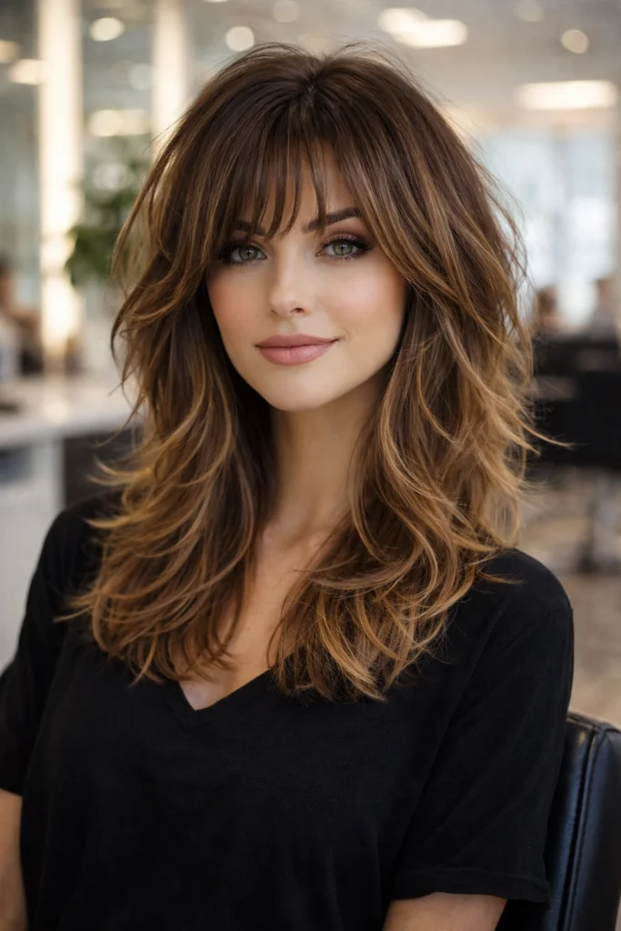 Medium Layered Haircut
