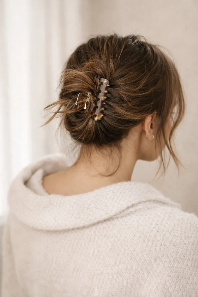 Cute Claw Clip Hairstyles