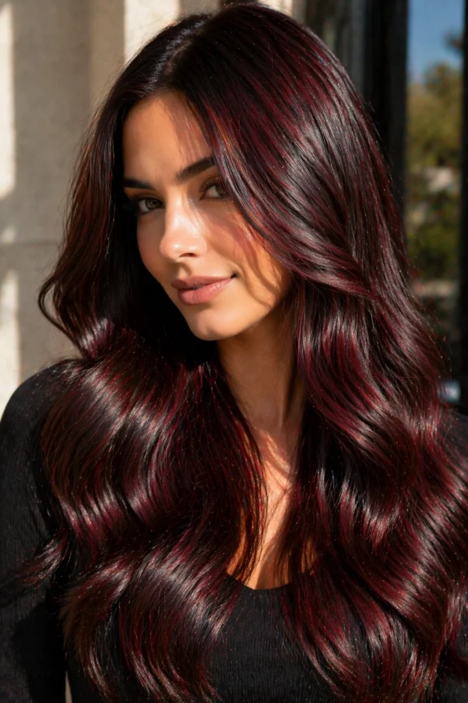 Dark Chocolate Brown Hair