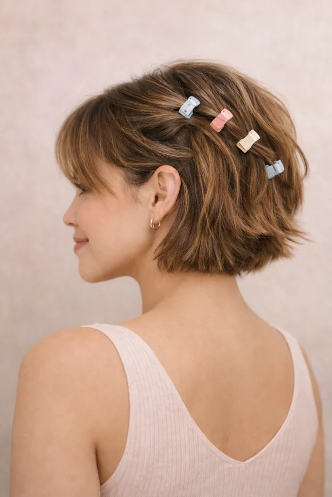 Cute Claw Clip Hairstyles