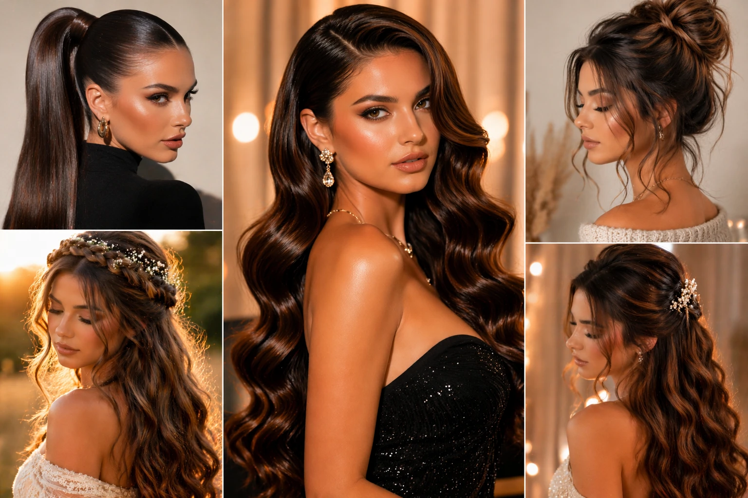 Party Hairstyles for Long Hair