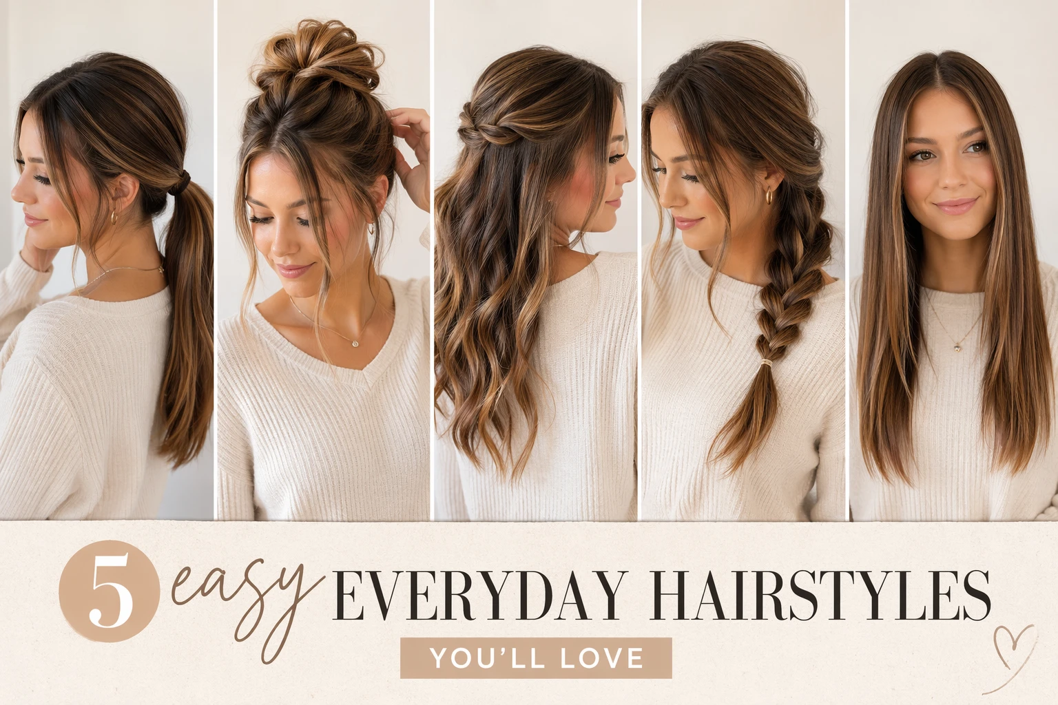 Easy Everyday Hairstyles