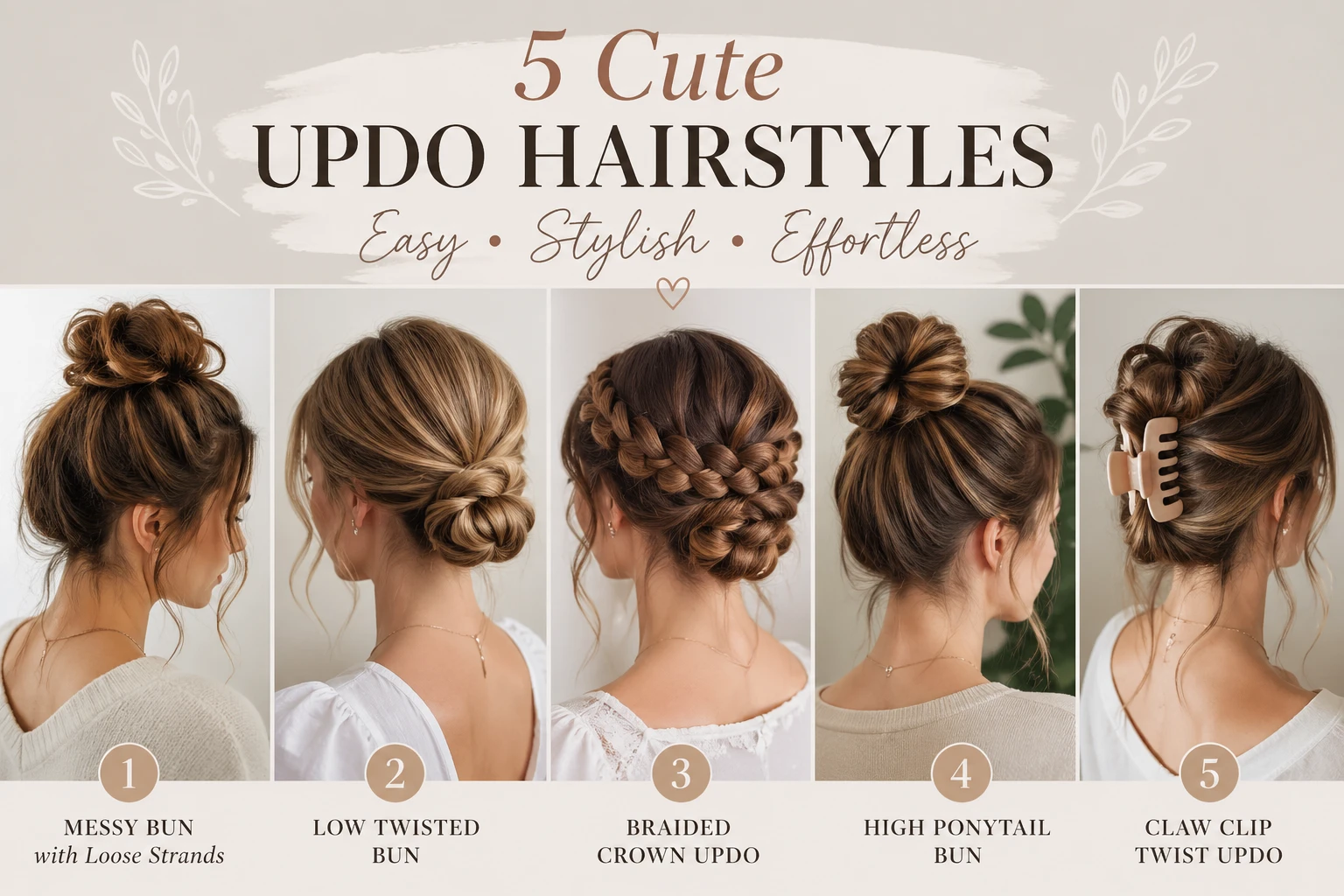 Cute Hairstyles Updos