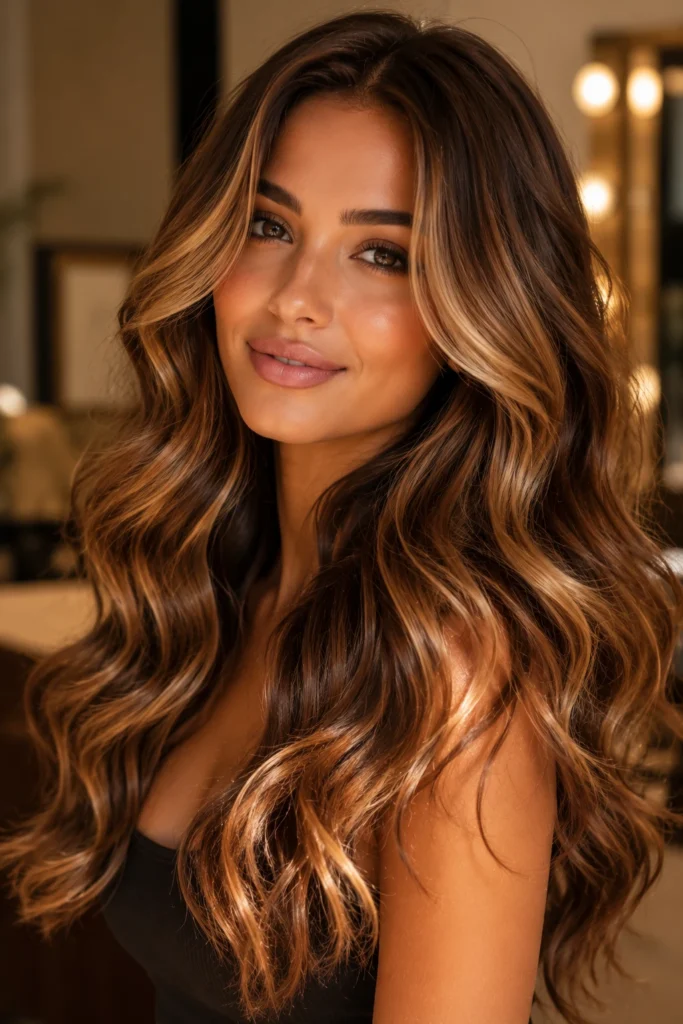 Golden Brown Hair