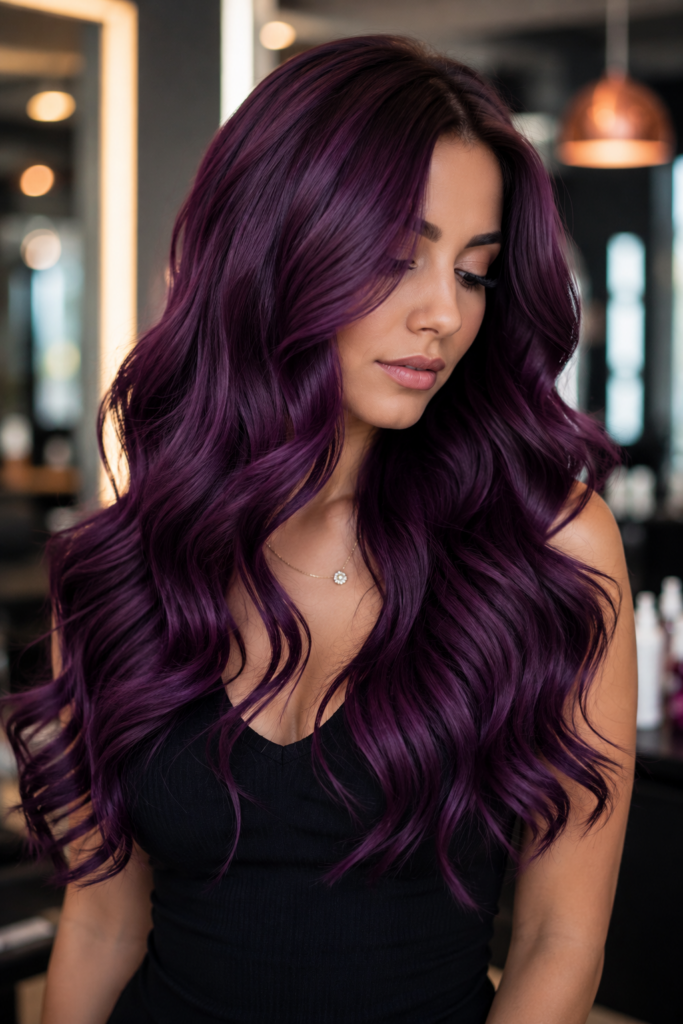 Purple Hair