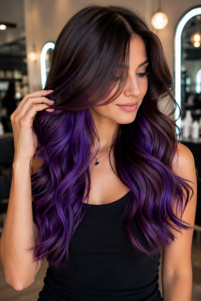 Purple Hair