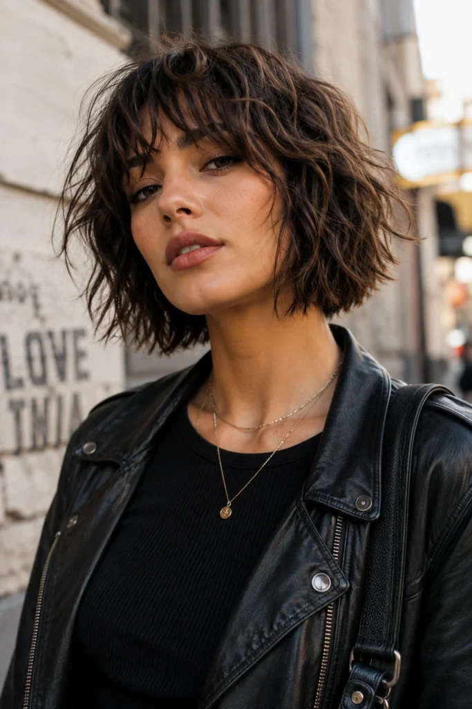 Modern Shag Haircut