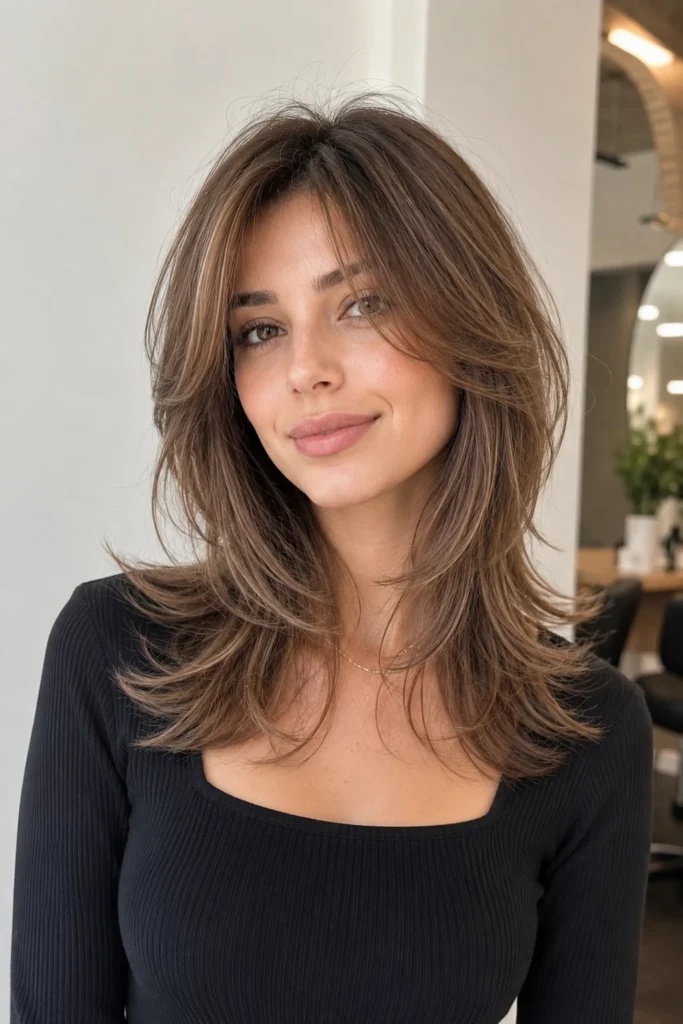 Butterfly Haircut Medium