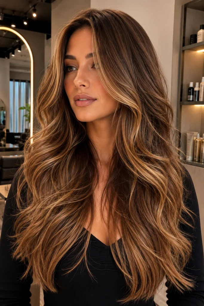 Golden Brown Hair
