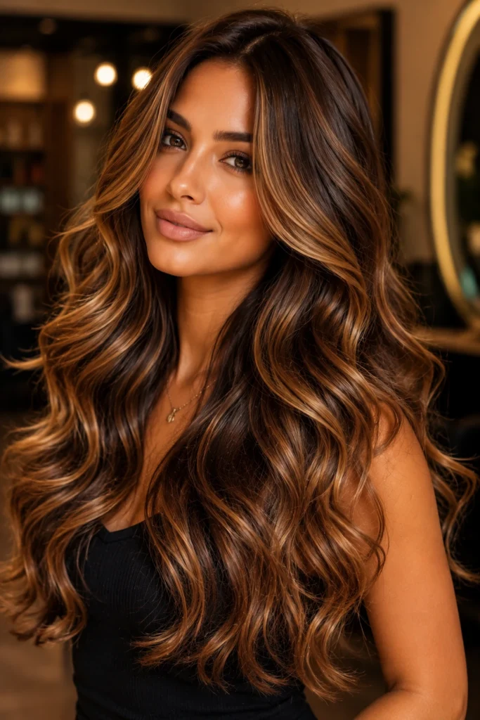 Golden Brown Hair