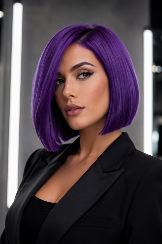 Purple Hair