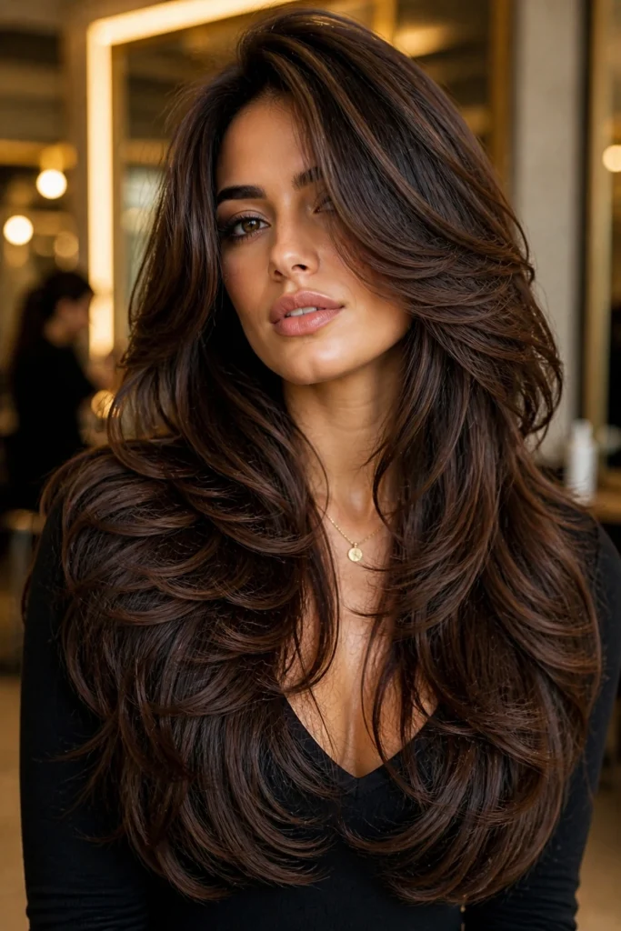 Butterfly Layers Haircut