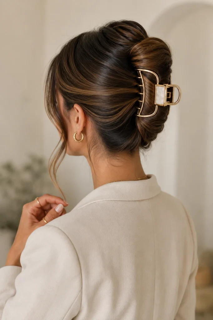 Hair Clips Hairstyles