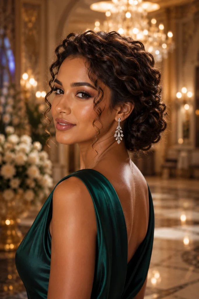 Updo Curly Hairstyles