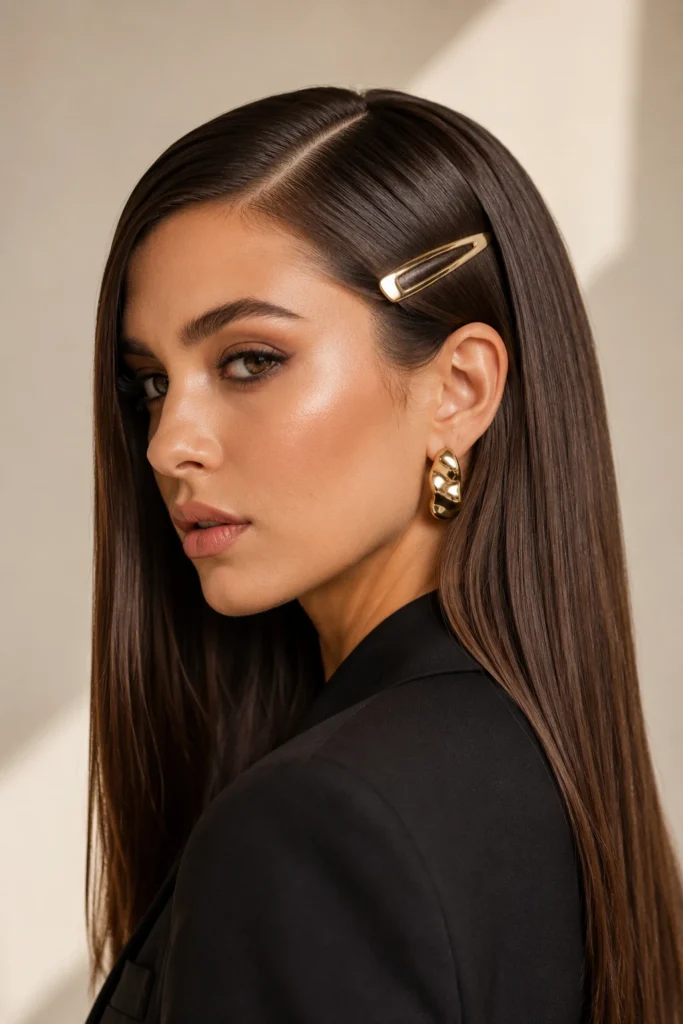 Hair Clips Hairstyles