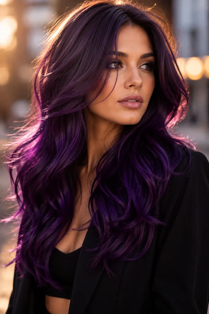 Purple Hairstyles