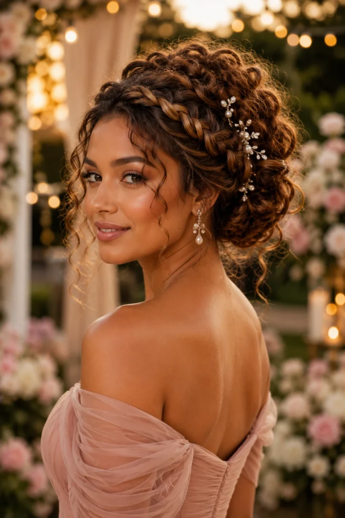 Updo Curly Hairstyles