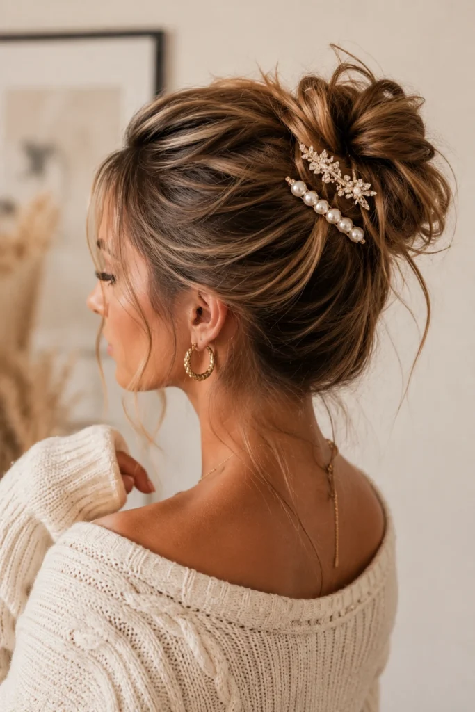 Hair Clips Hairstyles