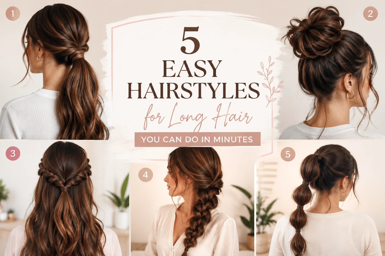 Easy Hairstyles for Long Hair
