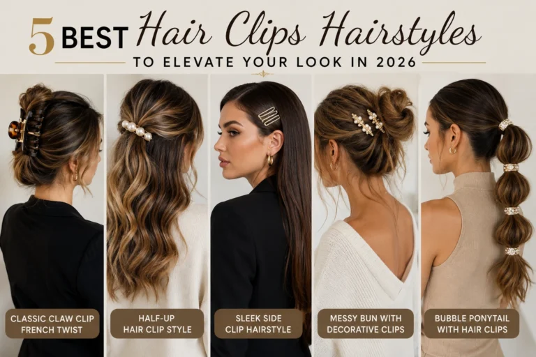 Hair Clips Hairstyles