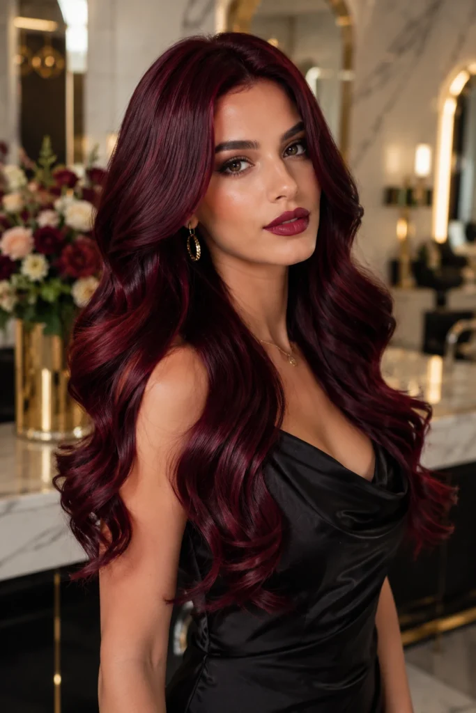 Burgundy Hair