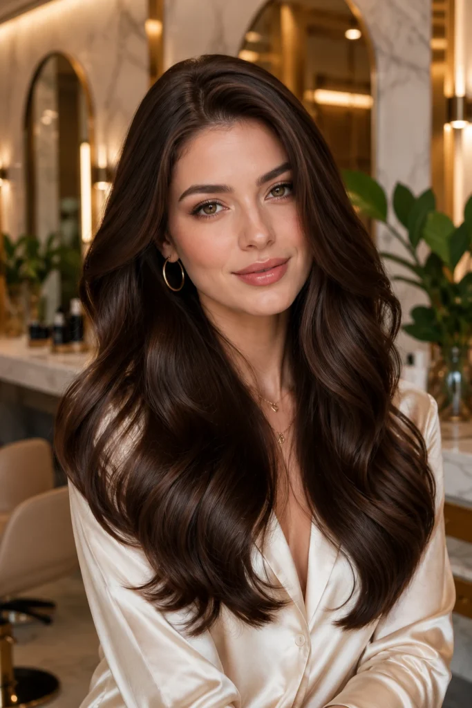 Chocolate Brown Hair