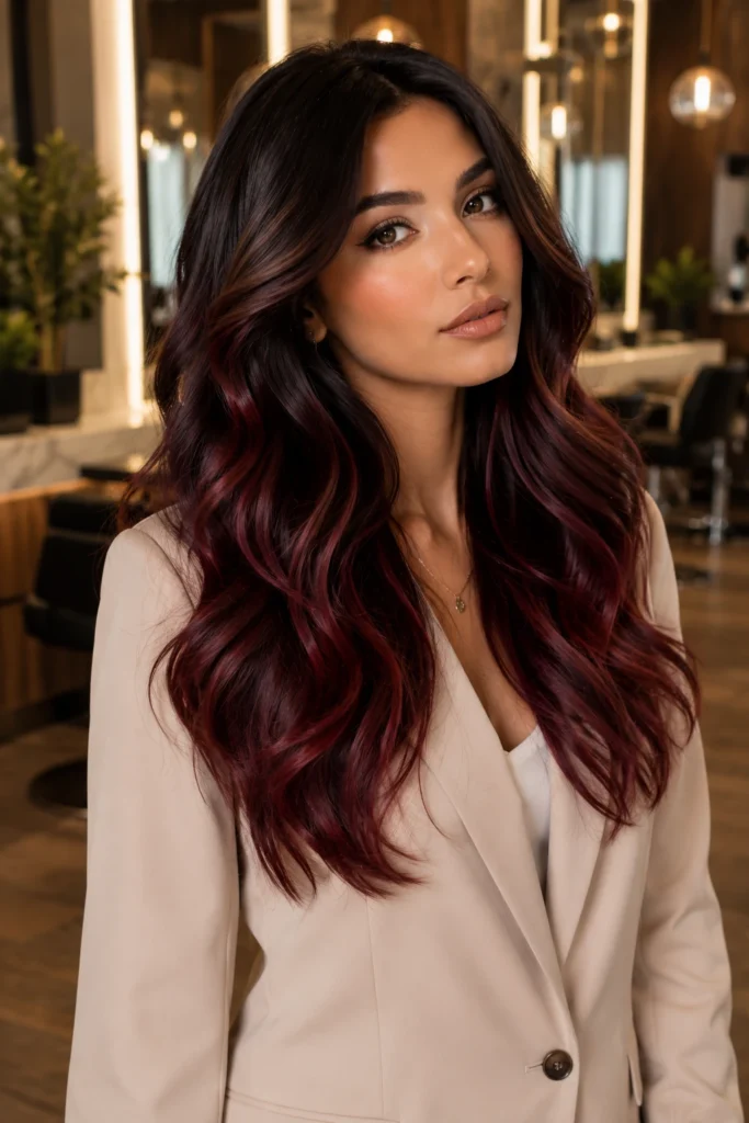 Burgundy Hair