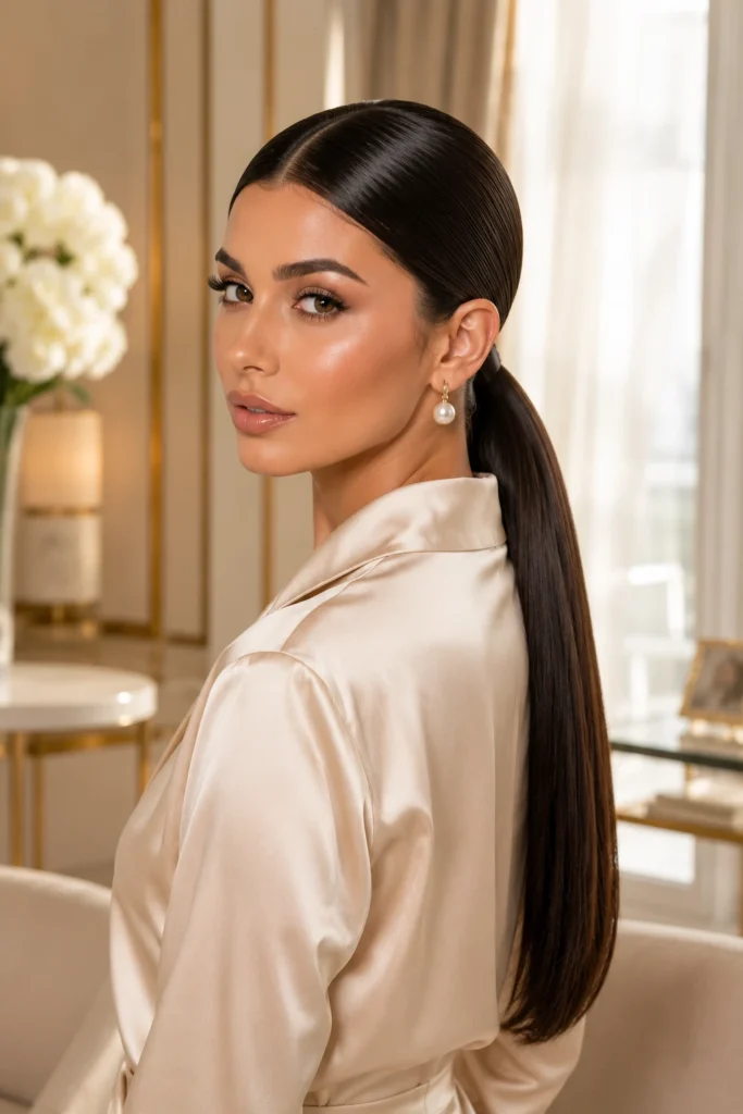 Sleek Ponytail