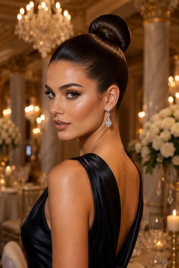 Slick Back Bun