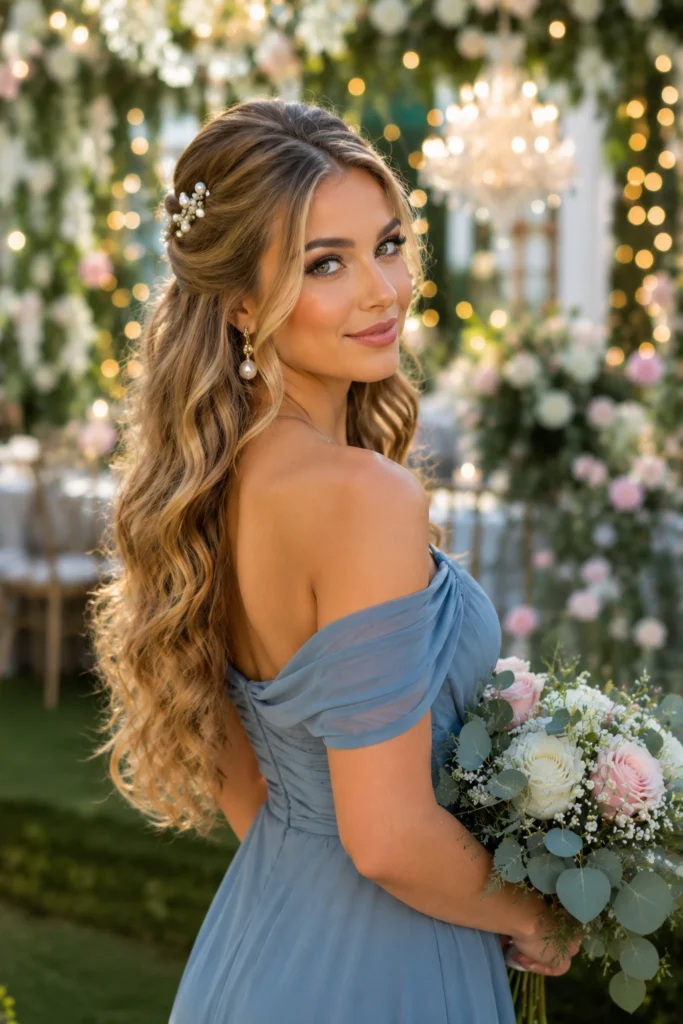 Bridesmaid Hairstyles Down