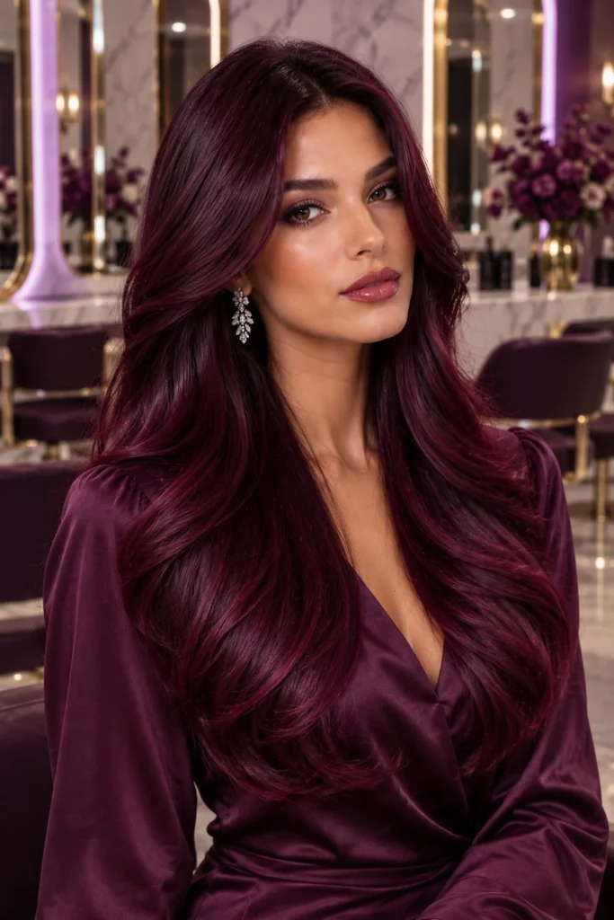 Burgundy Hair