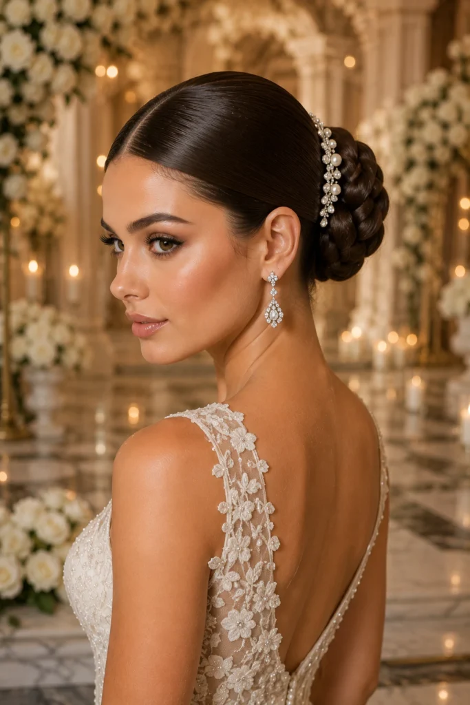 Slick Back Bun