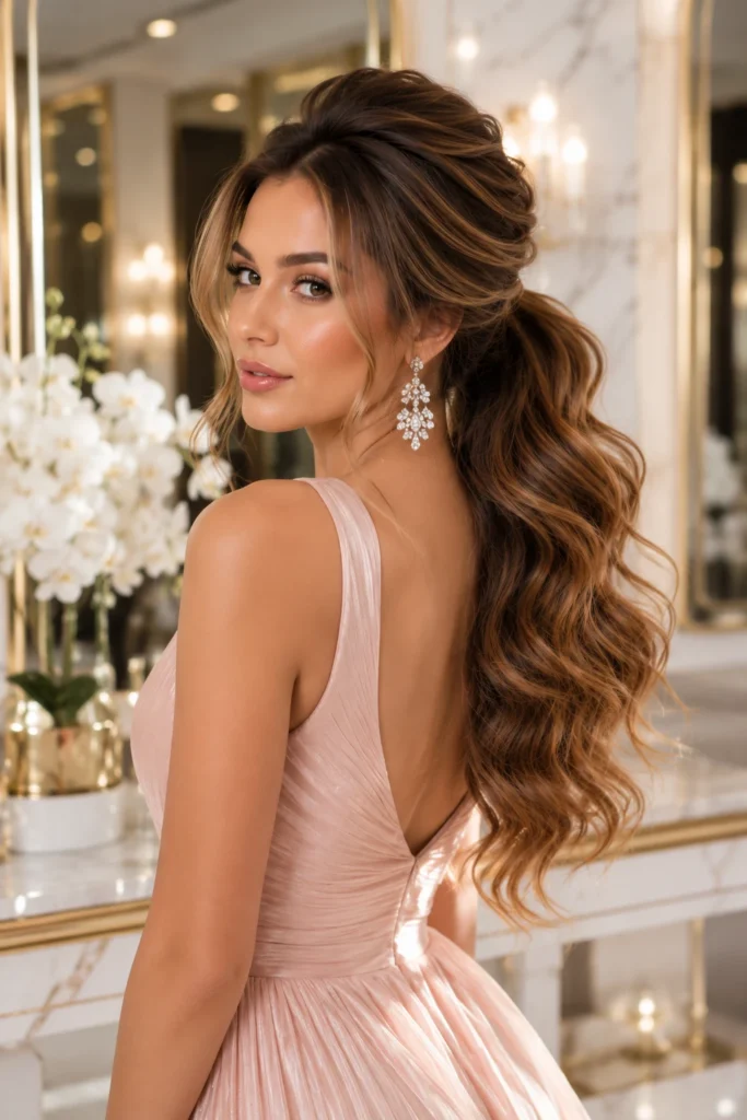 Wavy Ponytail