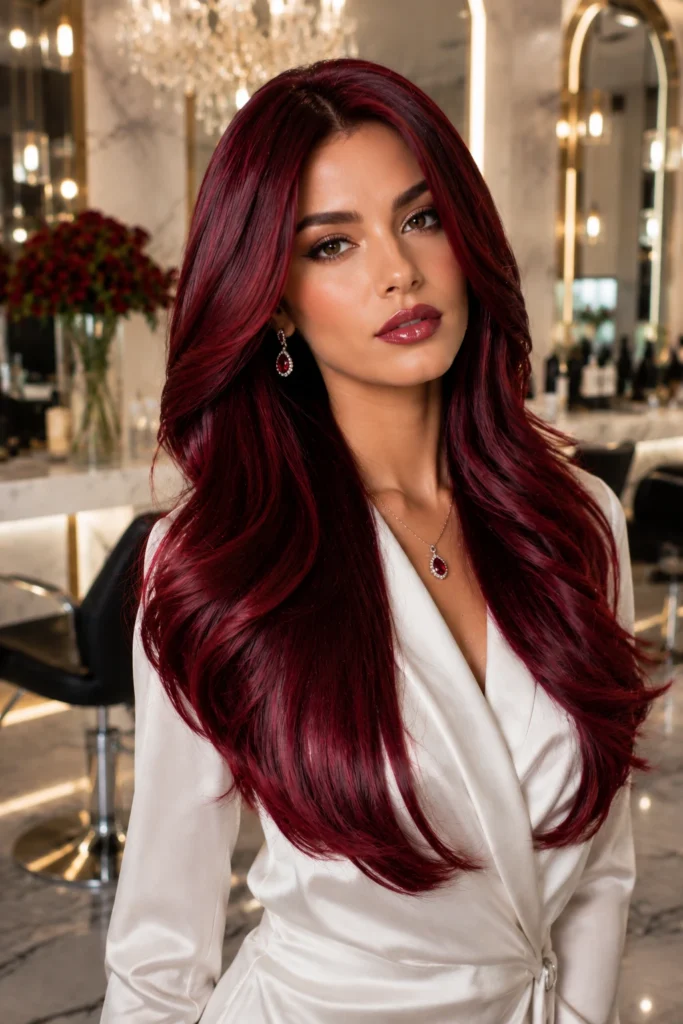 Burgundy Hair