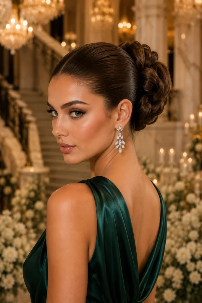 Slick Back Bun