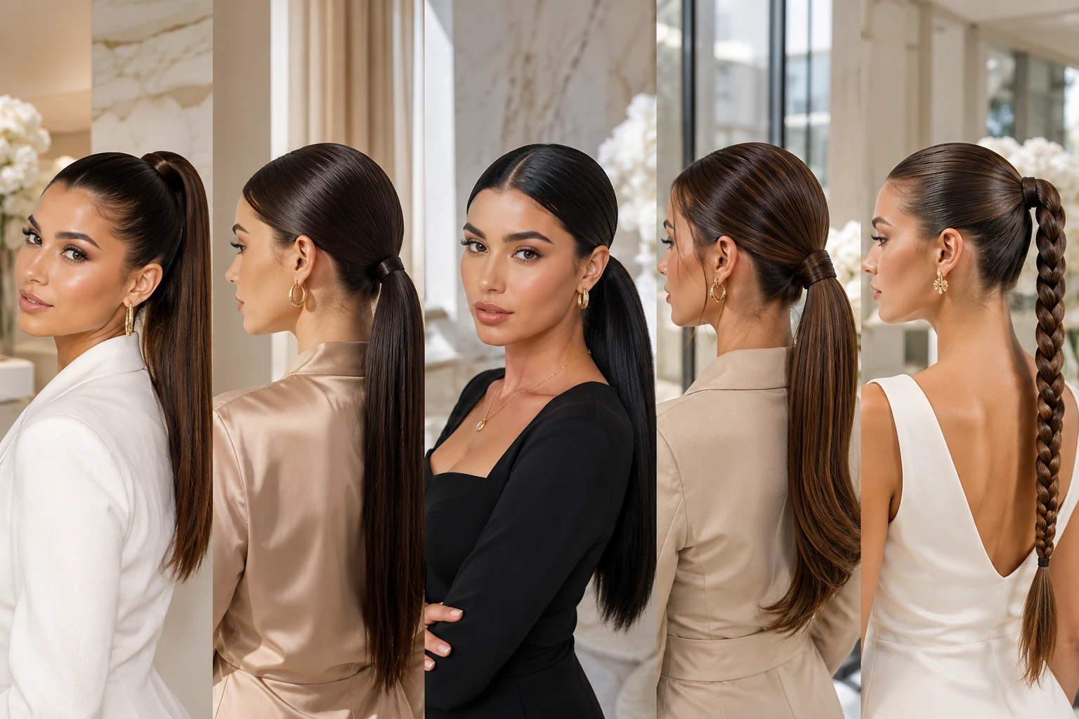 Sleek Ponytail